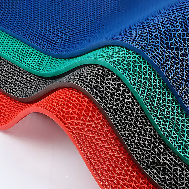 15m 롤 미끄럼방지매트 수영장 학교 화장실 출입구 격자매트 4T 90cm 15m, 1개, 그레이