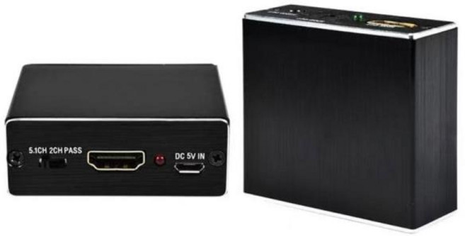 홈 엔터테인먼트 시스템 용 4K HDTV 오디오 추출기 3.5mm 출력, 01 CHINA