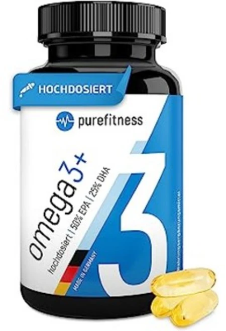 Purefitness 오메가3 고용량 2000mg 120캡슐 독일산, 1개, 120정 - 쿠팡