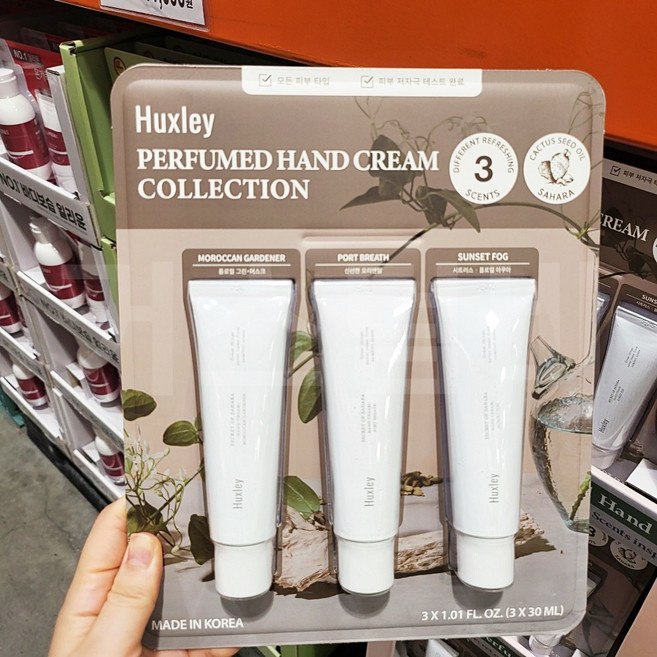 헉슬리 핸드크림 3종 세트, 3개, 30ml