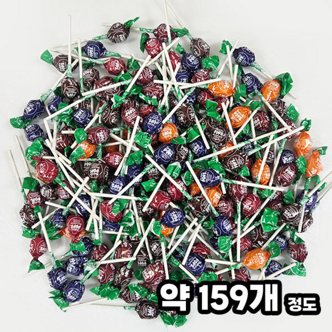 투시 팝스 미니스 등산 병원 학원 개별포장 막대사탕, 1개, 950g