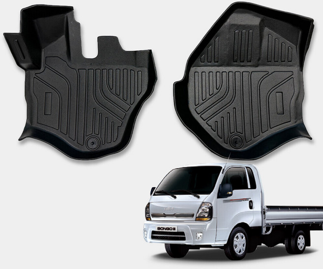 닥쏘오토 프리미엄 TPE 3D 카매트 봉고 전용 1열 운전석+조수석 세트, TPE 매트(추가매트X), 150 봉고3 EV호환