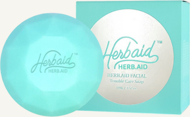허브에이드 페이셜 트러블 케어 솝, 100g, 1개