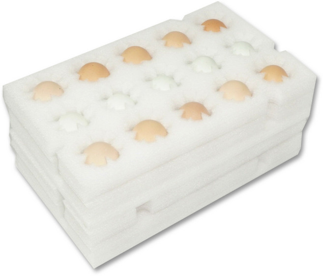 계란 포장 완충제 폼 15구 10개