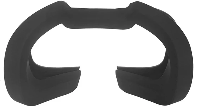 Oculus Rift S VR 헤드셋 액세서리 용 실리콘 통기성 아이 마스크 커버 페이스 케이스 패드, 03 Black