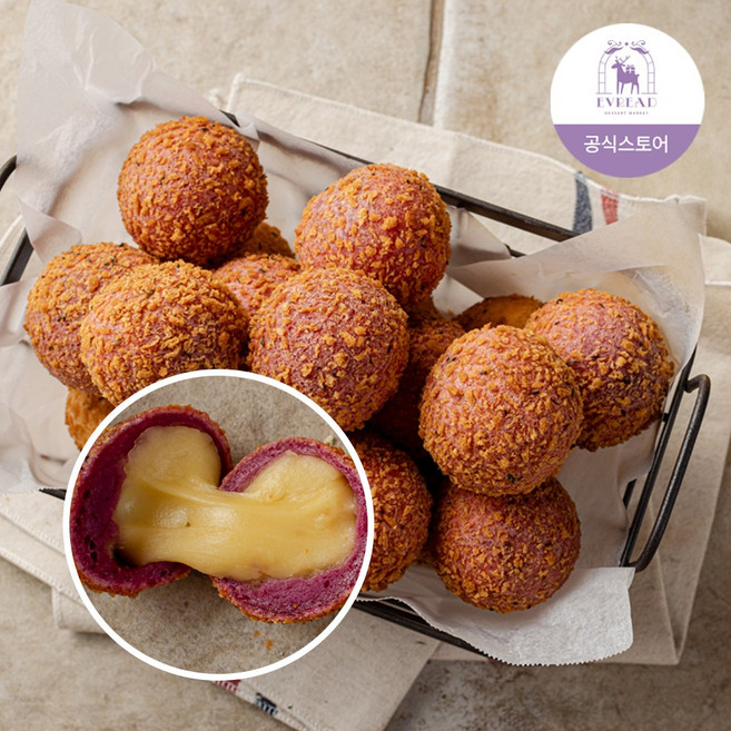 이브레드 생지 비비 찹쌀 고구마 치즈볼, 1개, 900g