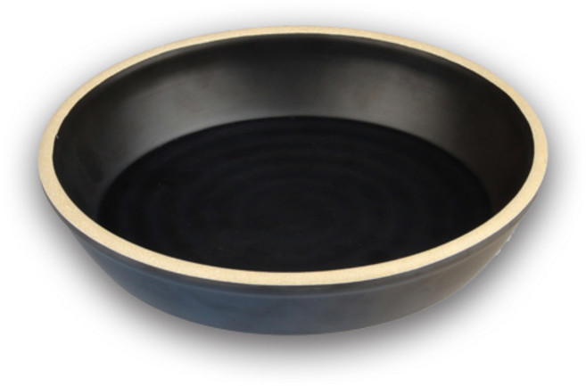 DOLSAN 돌산멜라민 앤틱블랙 항아리뚜껑 9인치 DS-6427