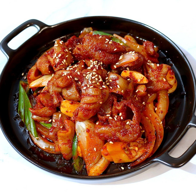 모아루 대구 양념곱창 곱창밀키트 직화 알곱창 불곱창 혼술안주 캠핑음식, 5개, 200g