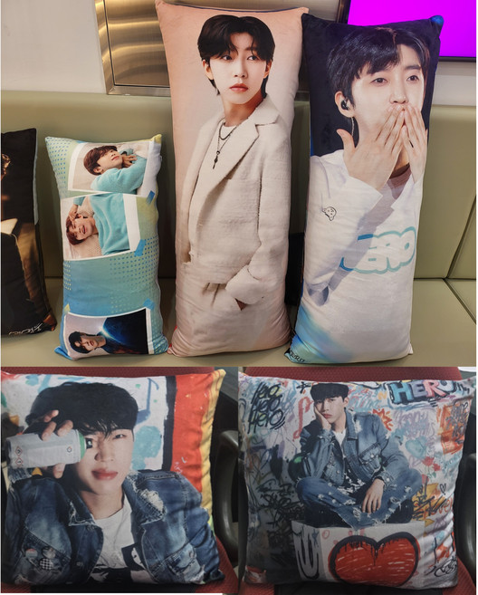 포토쿠션 주문제작 연예인굿즈 반려동물 기념일 선물 소량제작, 벨보아극세사[추동]