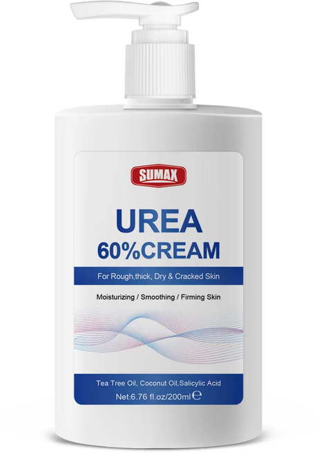 60% 우레아크림 대용량 우레아풋크림 손 발 각질 발뒷굼치 굳은살 케어 보습, 200ml, 1개, 1개입