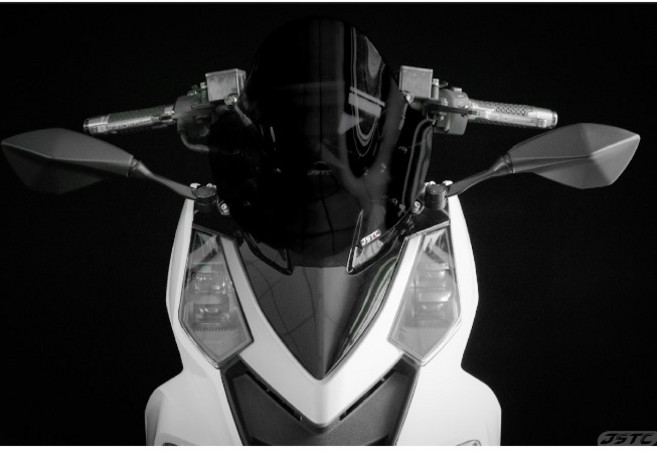 JSTC MOTOR DRG 機車風鏡前移組 風鏡 後照鏡 S530, 1個, 單風鏡組,小高凸