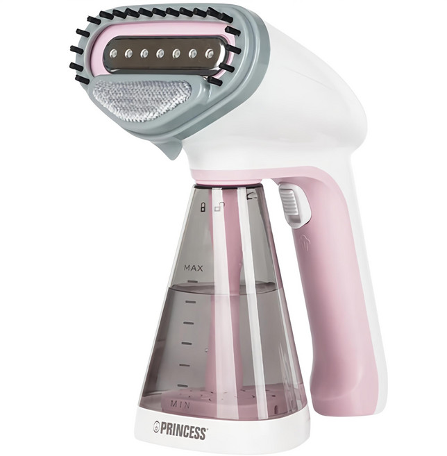 PRINCESS 荷蘭公主 手持蒸氣掛燙機 332846P, 櫻花粉