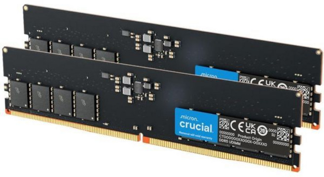 중요한 32GB DDR5 RAM 키트(2x16GB) 4800MHz(PC5-38400) CL40 데스크톱 메모리 UDIMM 288핀 13세대 인텔 코어 및 AMD 라이젠 700, 32GB Kit (2x16GB), 4800MHz