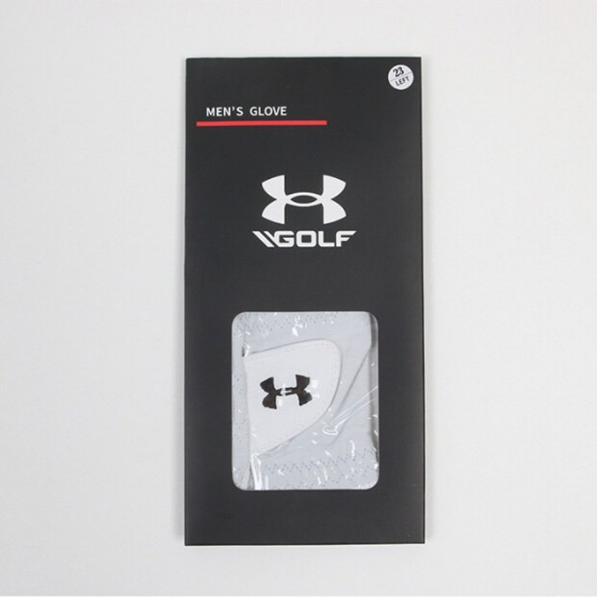 언더아머 언더아머골프 남성 양피지 골프 장갑_U4AMGV001-0100, LG