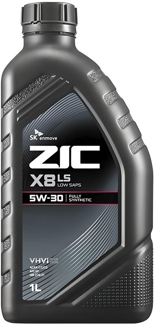 지크 X8 LS 엔진오일, 1개, 5w30, 1L