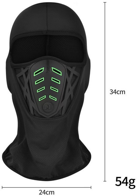 용접 두건 페이스 마스크 용접용품 워머 남성, 1개, C_여름용