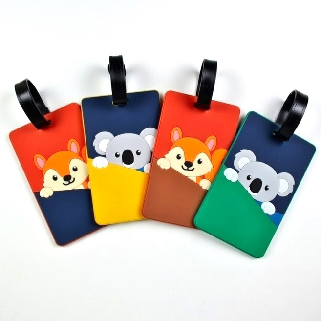 [4개 1set]캐리어 네임택 여행 수화물 이름표