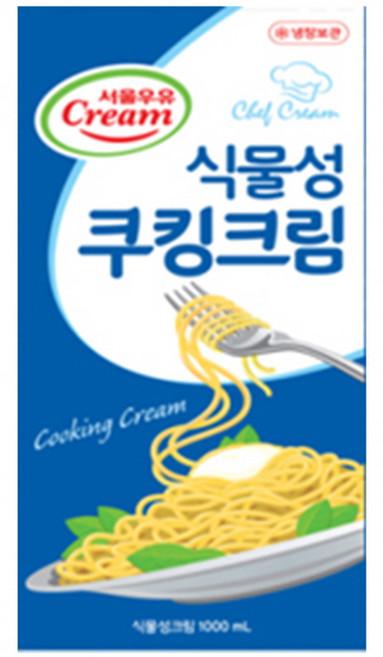 서울우유 쿠킹크림1000mlx12팩/가공생크림, 12개, 1L