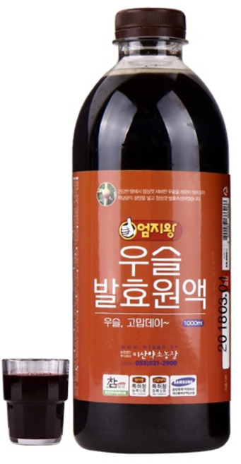 유기농 우슬 발효원액 1000ml, 1개
