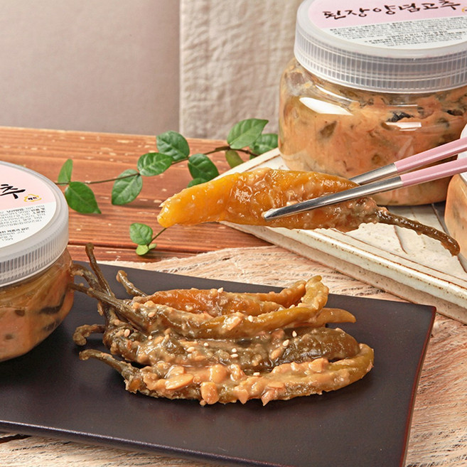 된장 고추장아찌 된장고추무침, 1kg, 1개