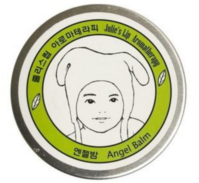 [줄리스립 엔젤밤] 대상포진 입술헤르페스 급성두드러기 연고 (+피부과 마스크팩 증정), 1개, 25g, 무색