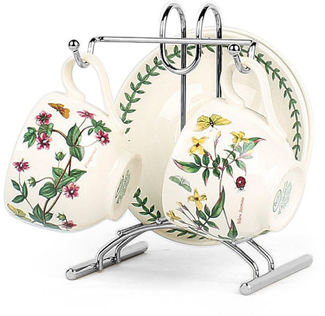 토탈하우스 레벤호프 부부잔걸이 실버 컵걸이 컵정리대 컵거치대, 1개