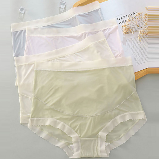 초경량 스킨핏 맥시 임산부팬티 빅사이즈 임부속옷 4p세트