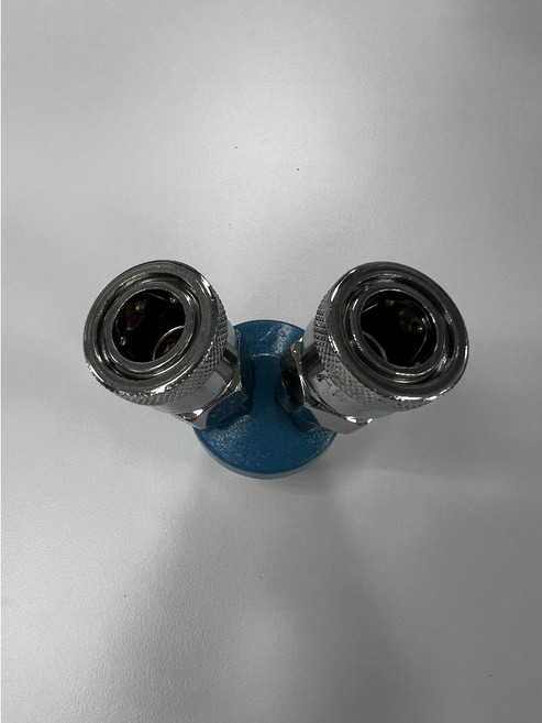 【好運優選】圓型快速接頭 (二通/三通)，適用PU管，節省操作力, 1個, 圓形二通