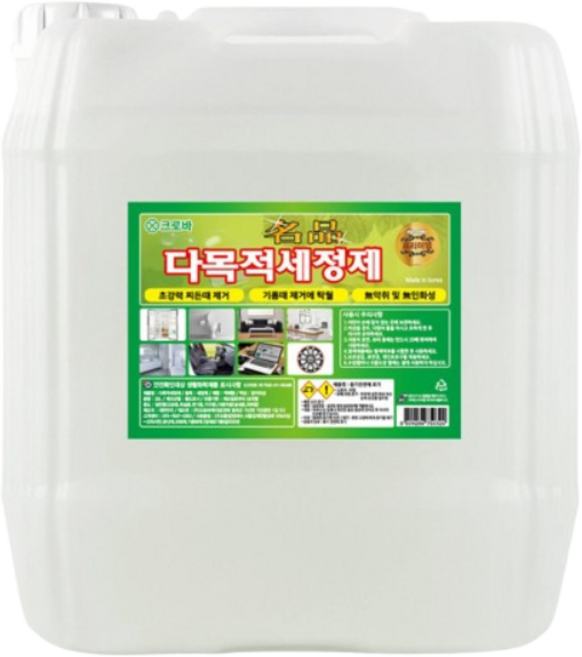 스마트 pb 피비 말통 13L 다목적 세정제 찌든때 A613, 크로바 다목적세정제 20L/리필/곰팡이제거, 1개, 20L