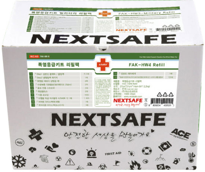 폭염응급키트3 리필팩, 1개, 폭염응급키트 밀리터리 리필