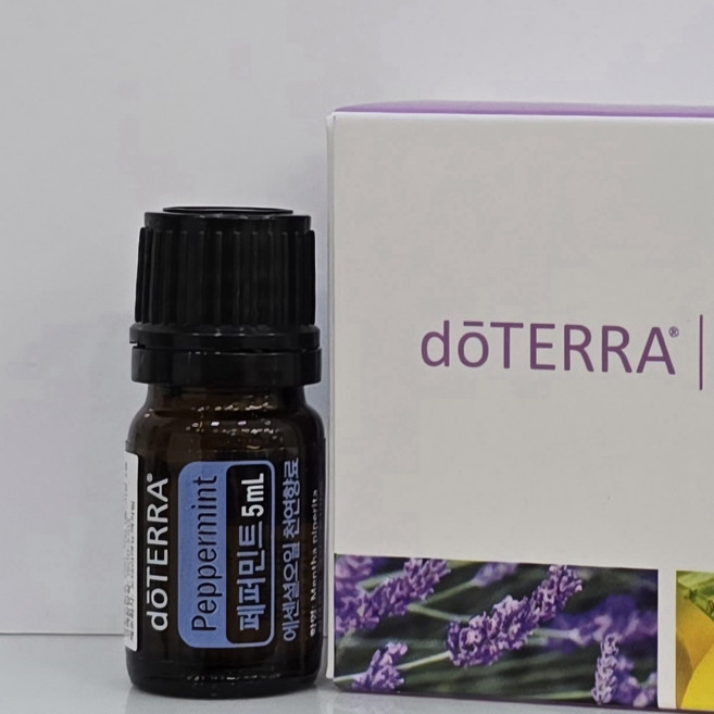 [정품}도테라 천연에센셜오일 도테라 페퍼민트 5ml 아로마테라피 힐링, 1개