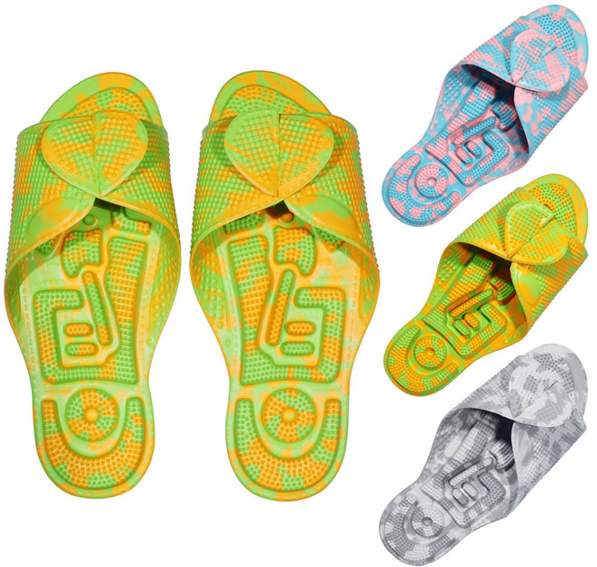 1+1 헤라칸 마블 건강 지압슬리퍼 욕실화 사무실슬리퍼 발마사지 건강슬리퍼