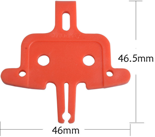 MCHI 자전거 유압 디스크 브레이크 패드, 1개