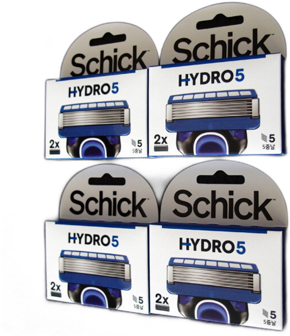 초특가 쉬크 하이드로5 면도날-총 /커스텀/티타늄