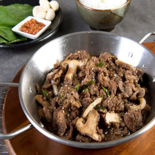 덕담골 오리 연탄불고기 간장맛 500g 오리불고기, 1개