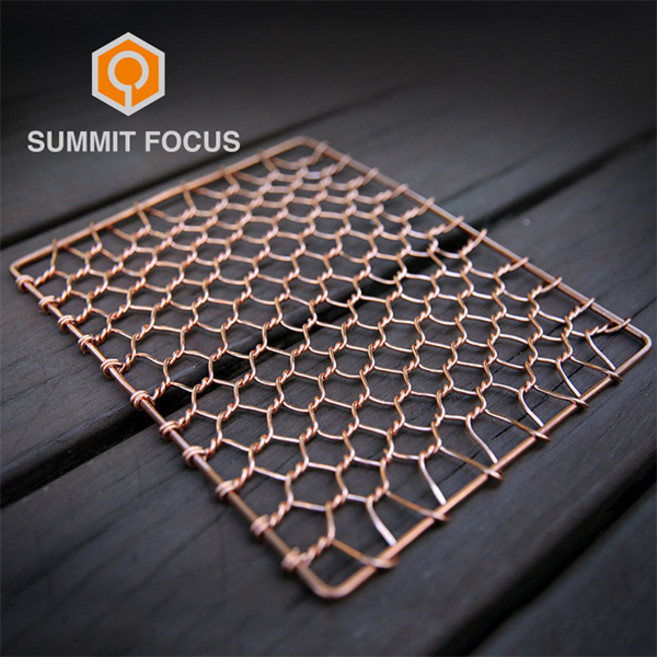 [써밋포커스] 초경량 구리석쇠 사각 200x160cm, 1개