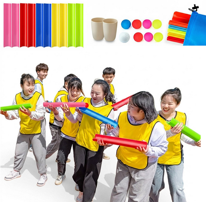 MAX 10인용 블레오 U보드 공 옮기기 체육 대회 단체 게임, 1세트