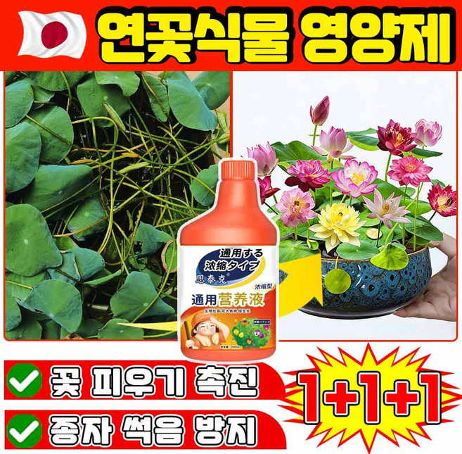 [꽃 폭발!] 수련 연꽃 영양제 미니 연꽃 씨앗 수경식물 식물 영양제 화분 영양제 개화촉진제 꽃 식물 토양 영양제 사은품 랜덤증정, 3개, 500g
