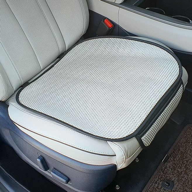 카프트 쿨쿨 메쉬 차량용 통풍 방석, 브라운, 앞좌석, 1개
