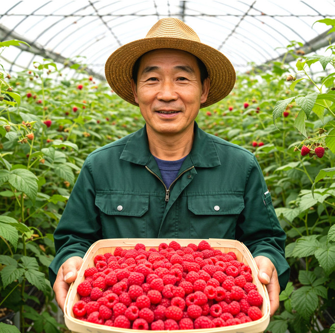 [명인의 맛] 산딸기 14Brix 고당도 백화점용 특품, 1개, 500g