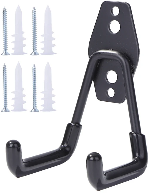 ✮✮CZ 스토어 ✮✮ - 자전거 페달 스트랩 | 2종 세트 헤비 듀티 나일론 발판 스트립 고정 기어 로드 BMX MTB 운동용 자전거용 액세서리 블랙, 01 Round L