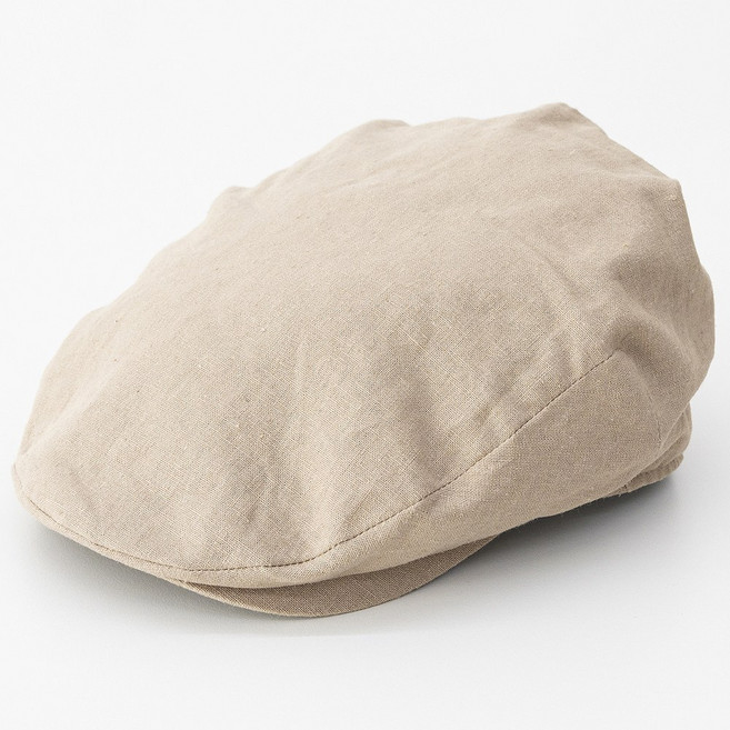 스칼라 리네오 린넨 헌팅캡 모자