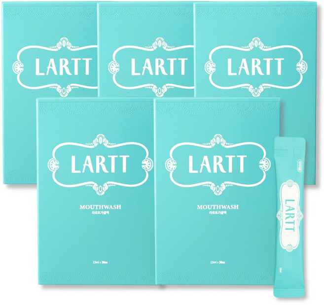 라르트 무알콜 온가족 가글 구취 샤인머스캣향 구강청결제, 13ml, 150개