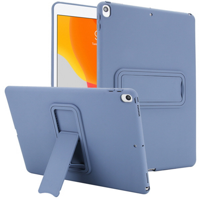 아이패드 에어3세대 10.5 A2152 A2153 A2154 파스텔 컬러 접이식 킥스탠드 소프트 태블릿 케이스, stc168 그레이