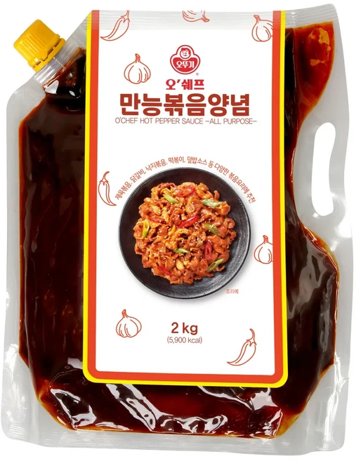 오쉐프 만능 볶음 양념 2kg, 1세트