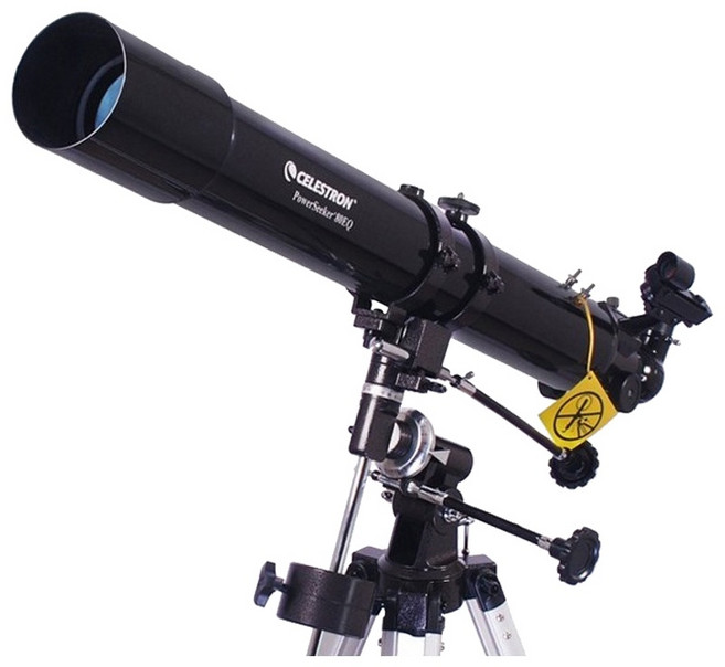 Celestron 80EQ 折射式天文望遠鏡 含高級赤道儀三腳架, 1個