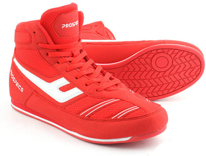 프로스펙스 복싱화 컴페티션 복서미드 레드 권투화 사은품 가방증정