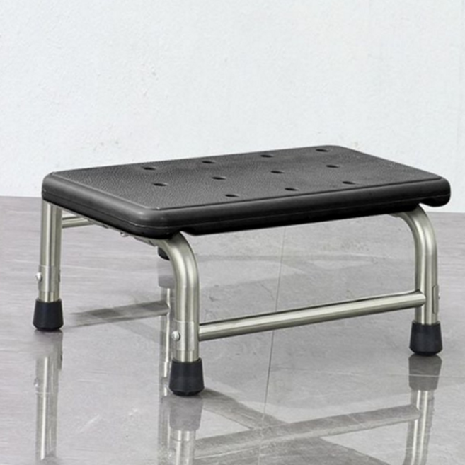 계단 발판 가정용 사다리 이동식 발판 2단 1단 차량용 싱크대 수납장 미끄럼 다용도 어린이 도서관 스텐, 다용도 철제발판 1단