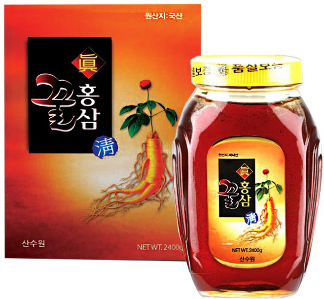 산수원 홍삼꿀청 선물세트 2.4kg x 1병, 1개