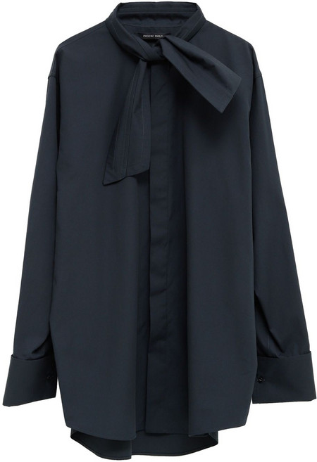 피비 파일로 타이 디테일 셔츠